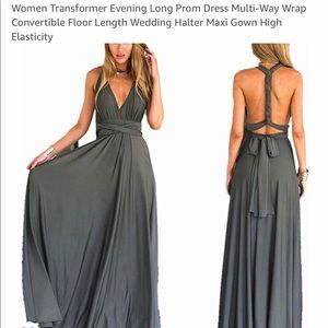 Women’s bridesmaid or prom dress